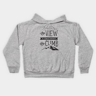 Worth the Climb Kids Hoodie